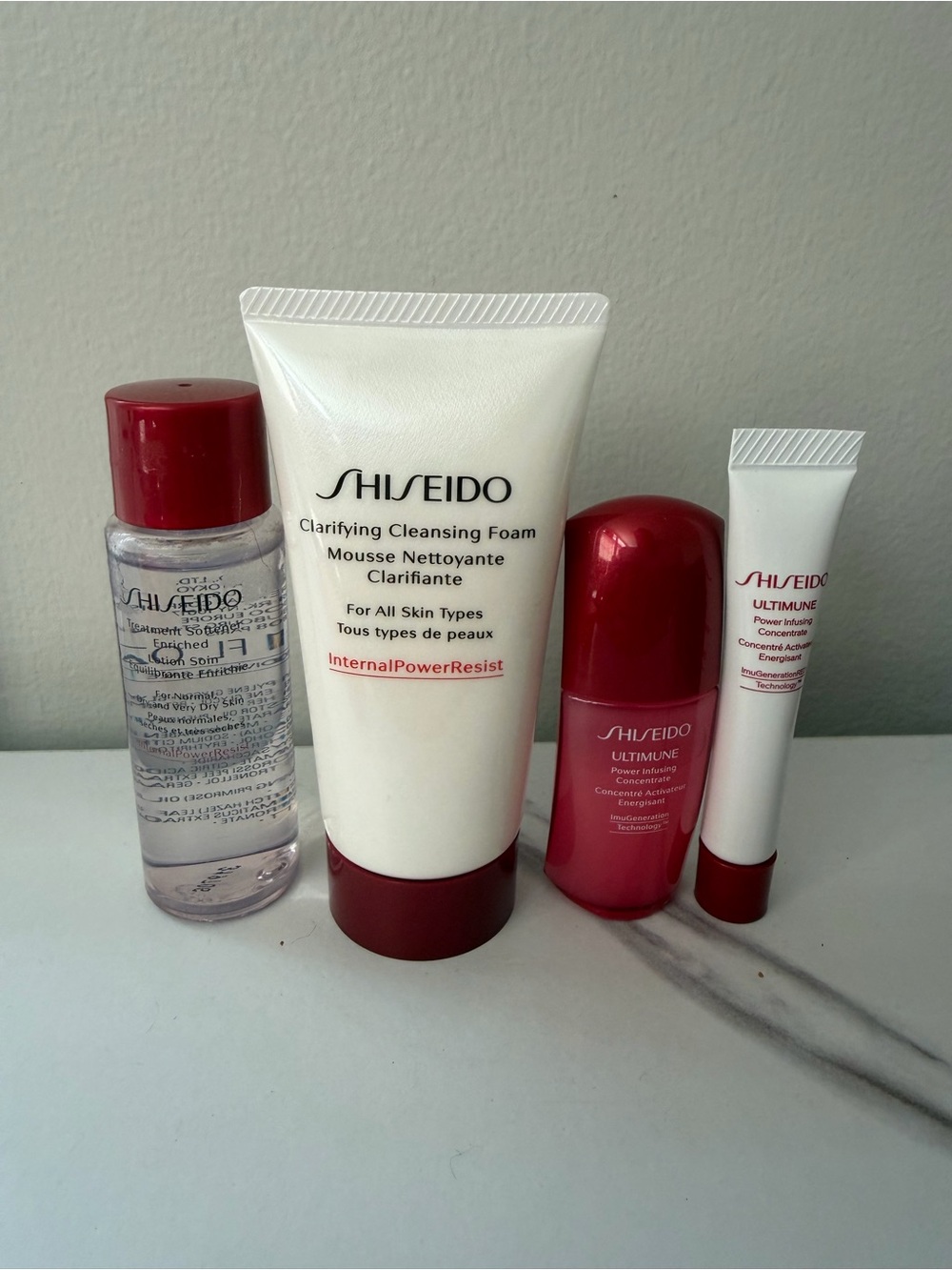 Shiseido Skincare Travel Bundle